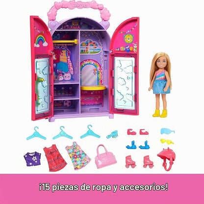 Barbie Chelsea Closet con accesorios