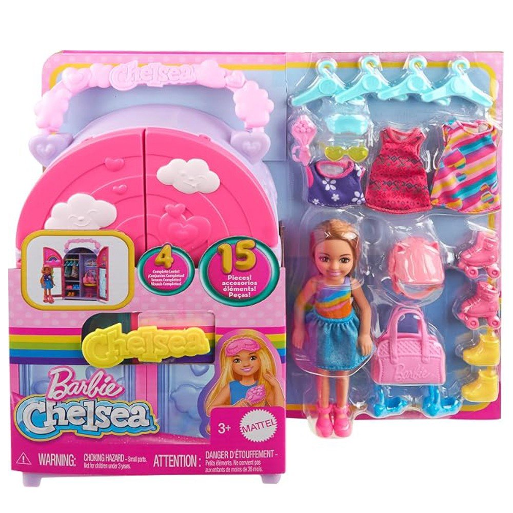 Barbie Chelsea Closet con accesorios