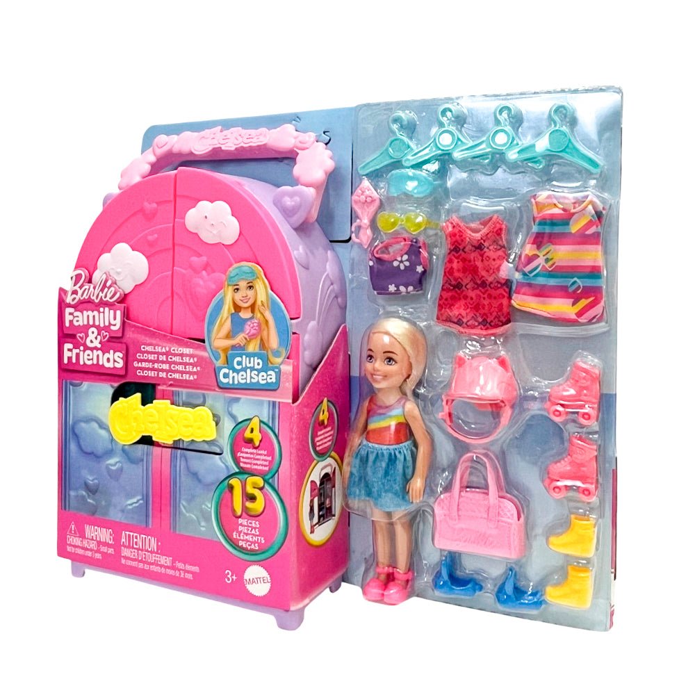 Barbie Chelsea Closet con accesorios