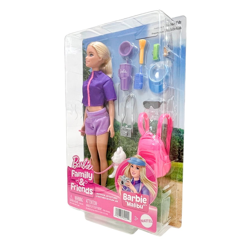 Barbie Malibu Campista con accesorios