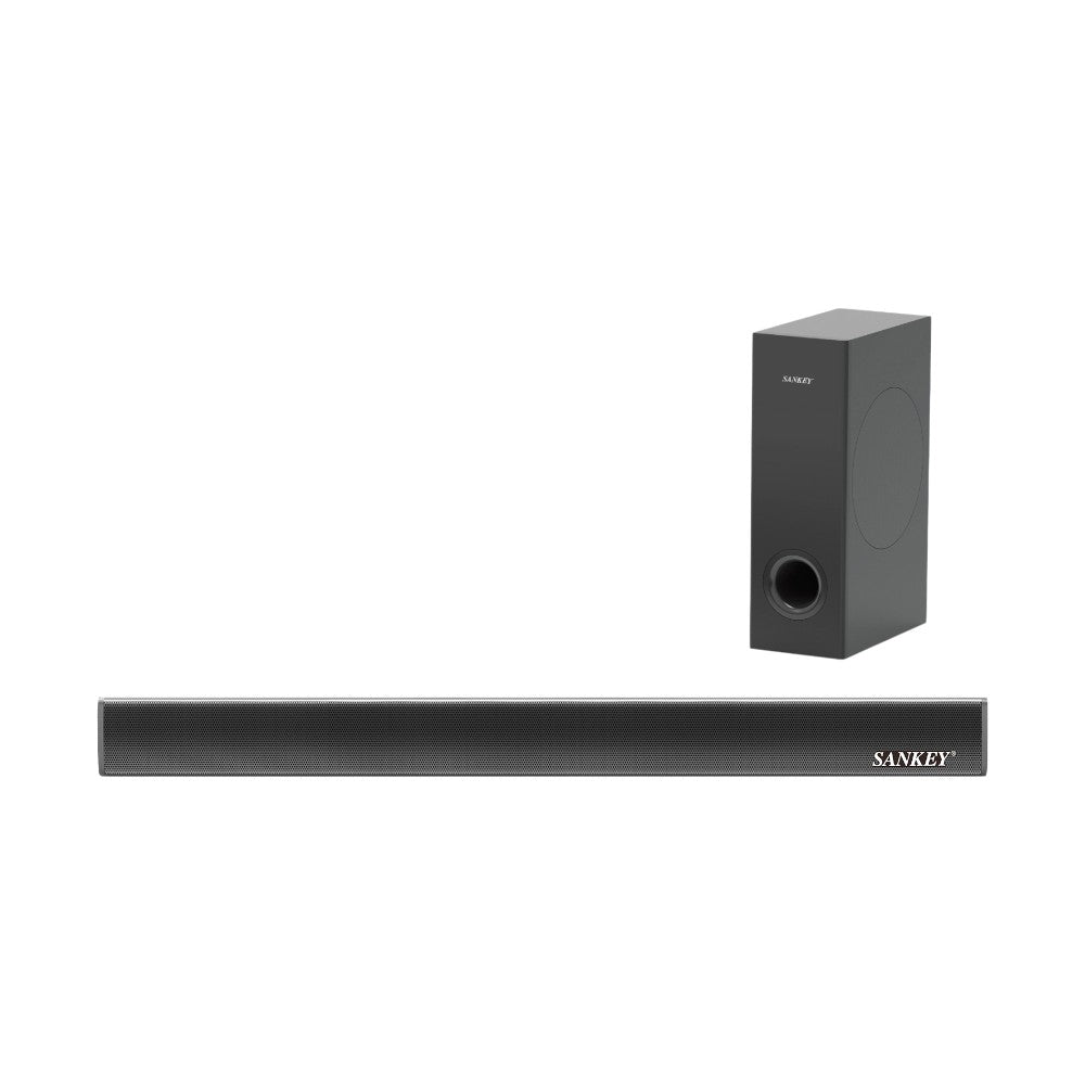 Barra de Sonido Sankey Con Subwoofer 2.1 Canales / HMT - 66BAR/HMT - 66SUB - Sankey - Titan.com.pa - 7453118902828