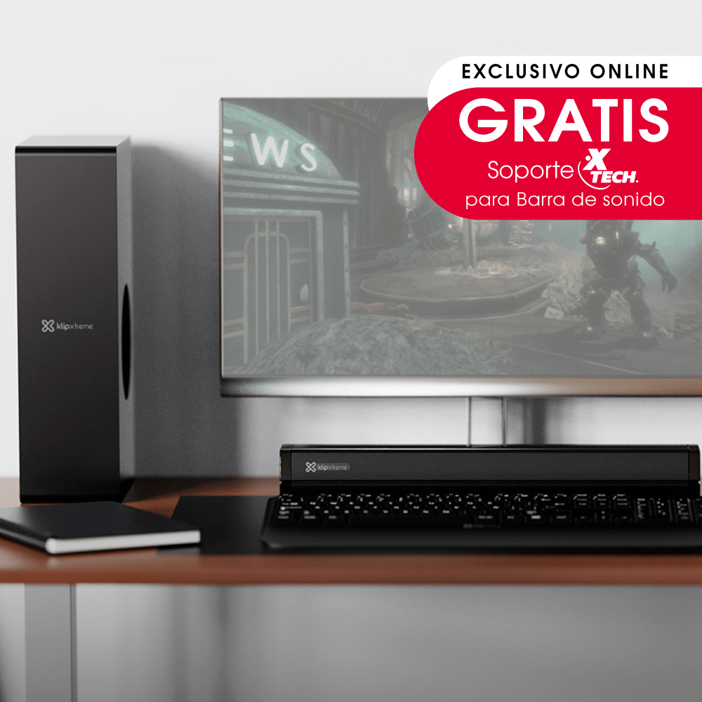 Barra de Sonido ThunderZound 2.1 Klip Xtreme / 120W - Klip Xtreme - Titan.com.pa - 798302092112