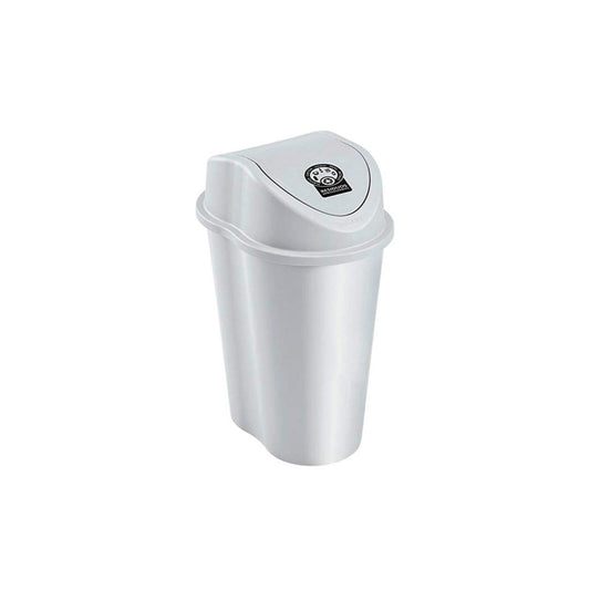 Basurero Rimax Para Residuos Aprovechable 25 L Blanco