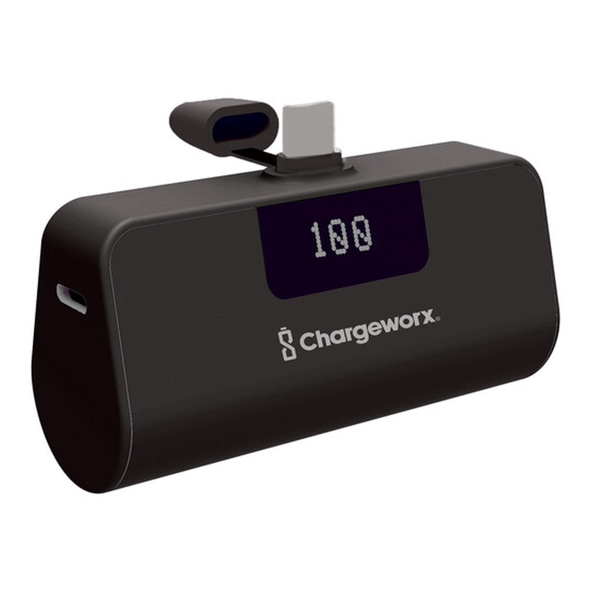 Batería Portátil Mini Chargeworx 5000mAh Negro - CHARGEWORX - 11149363