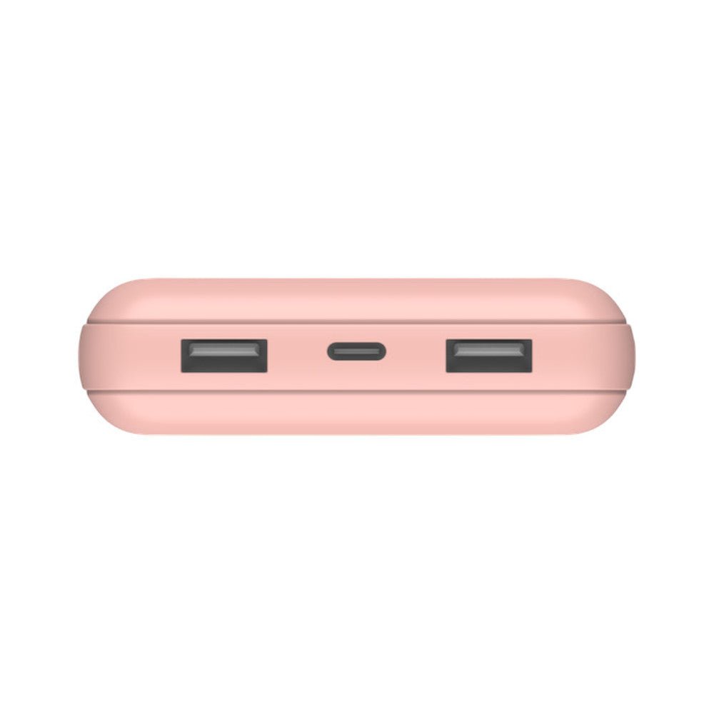 Batería Portátil Belkin Power Bank 20K / Usb - Ax2 / 15W / Rosa - Belkin - Titan.com.pa - 745883837717