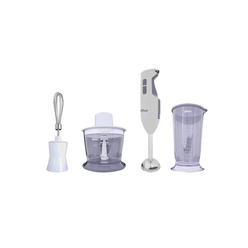 Batidora de Inmersión Oster con Picatodo Acero Inoxidable Blanca - OSTER - 11183926