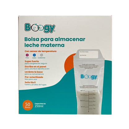 Bolsas para almacenamiento de leche Boogy 50 piezas