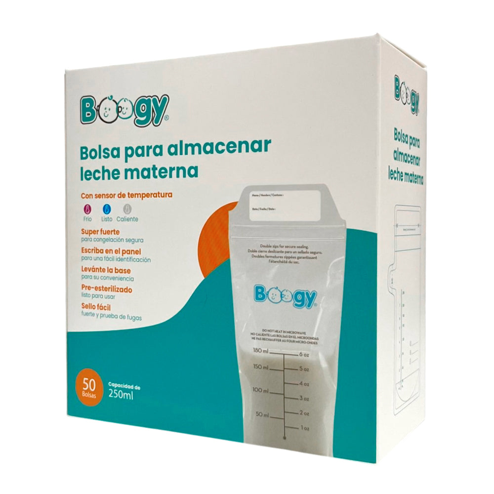 Bolsas para almacenamiento de leche Boogy 50 piezas