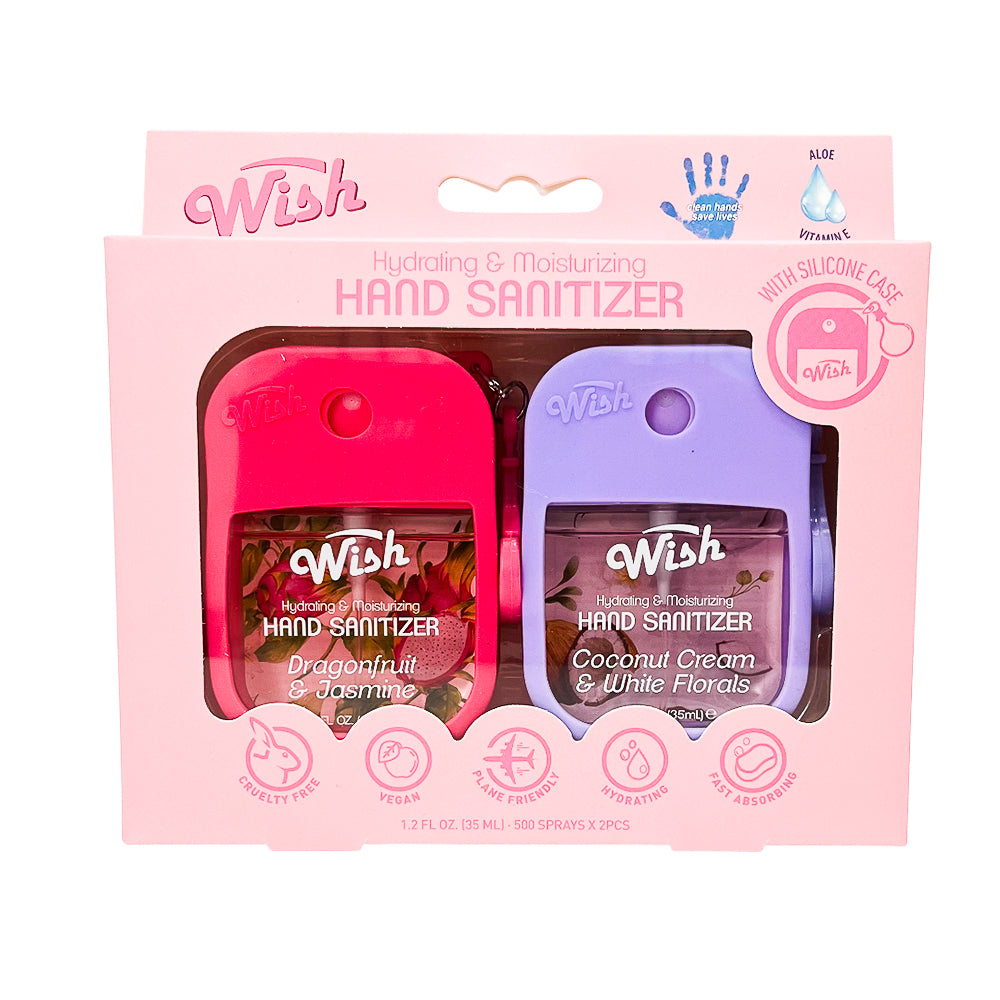 Gel Antibacterial Wish Para Mano / 2 Piezas / Surtido