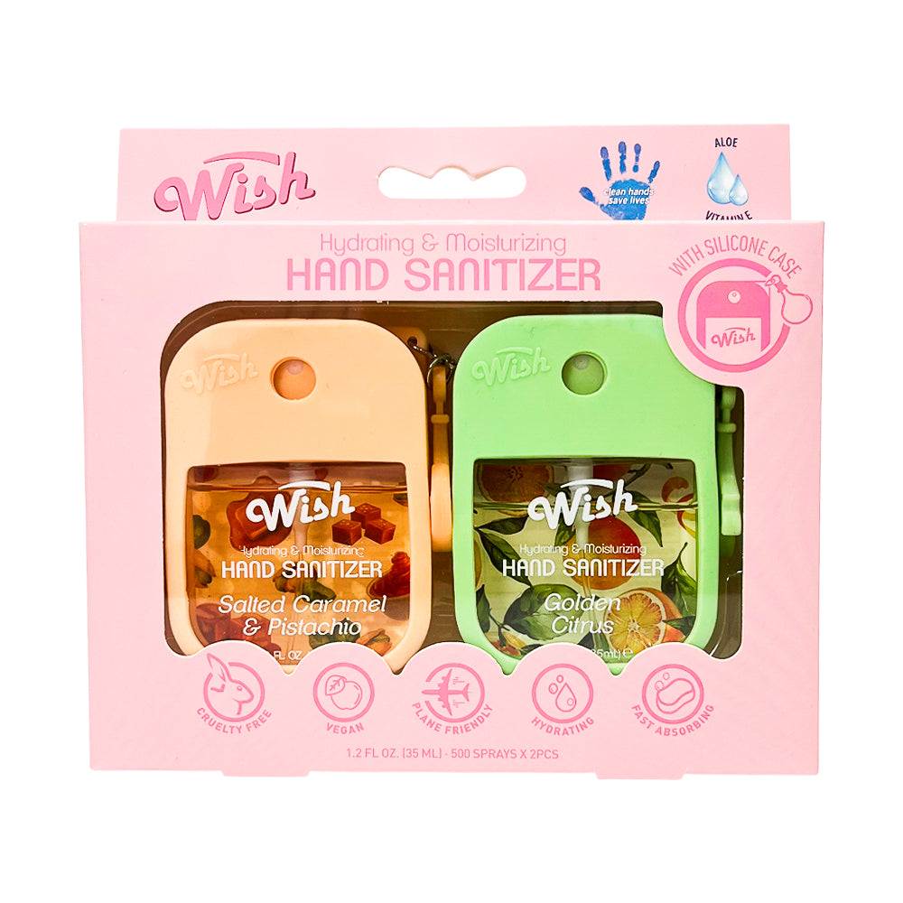 Gel Antibacterial Wish Para Mano / 2 Piezas / Surtido