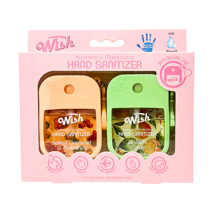 Gel Antibacterial Wish Para Mano / 2 Piezas / Surtido