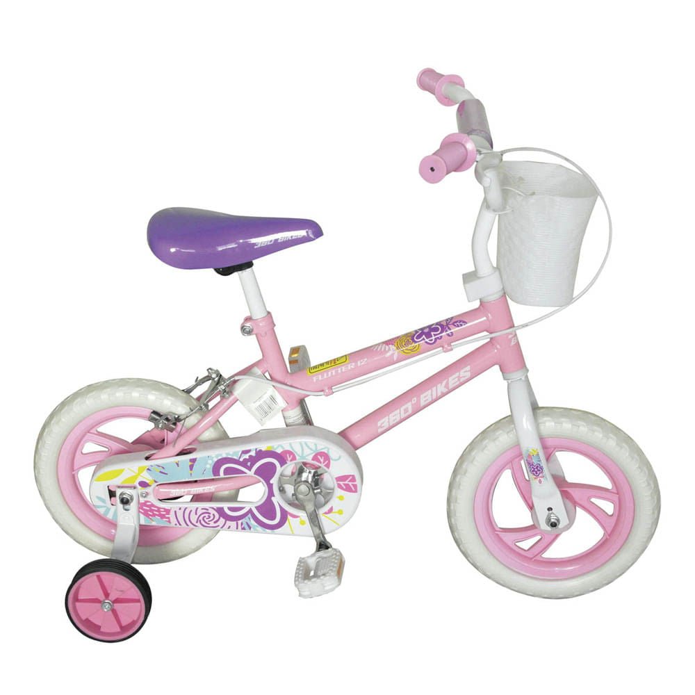 Bicicleta 12" BMX Rosa