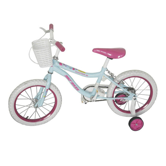 Bicicleta 16" BMX Rosa Con Cesta