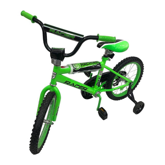 Bicicleta 16" Deluxe Verde/Negro Neon