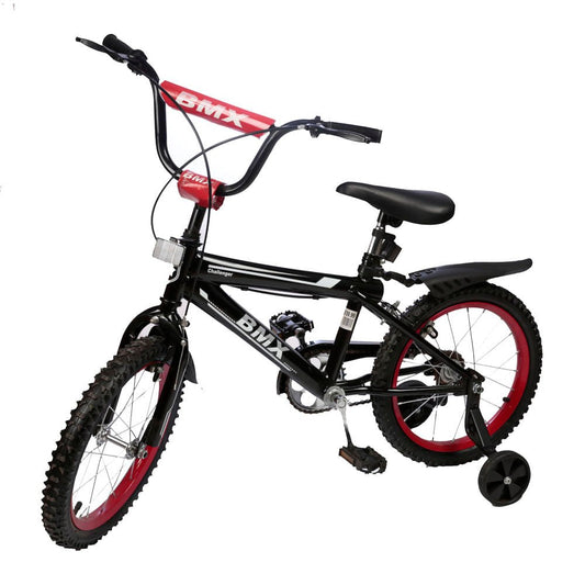 Bicicleta BMX Star Toys Negro y Rojo De 16"