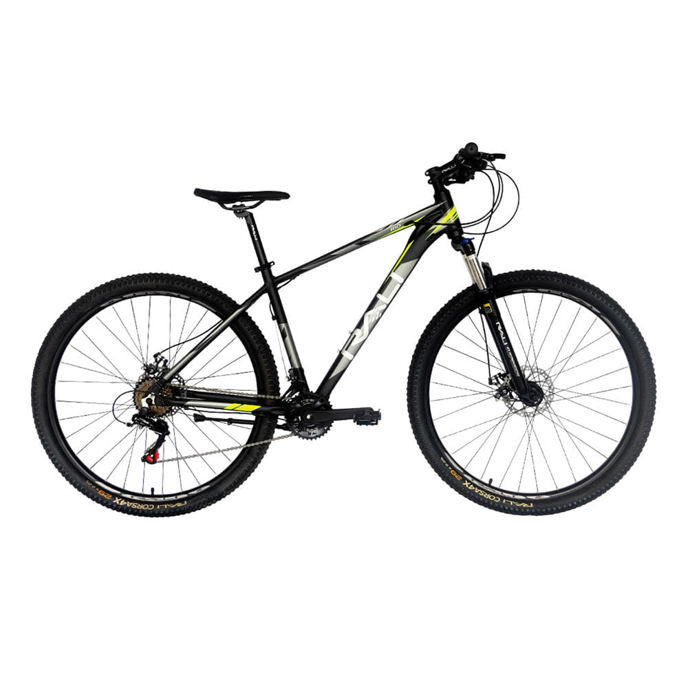 Bicicleta Montañera Rali Rio Hombre Negro Amarillo 27.5"
