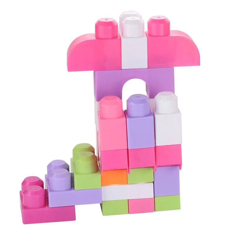 Bloques Build Me Up Maxi de 40 Piezas Pink - Build Me Up Maxi - Titan.com.pa - 2100000278176
