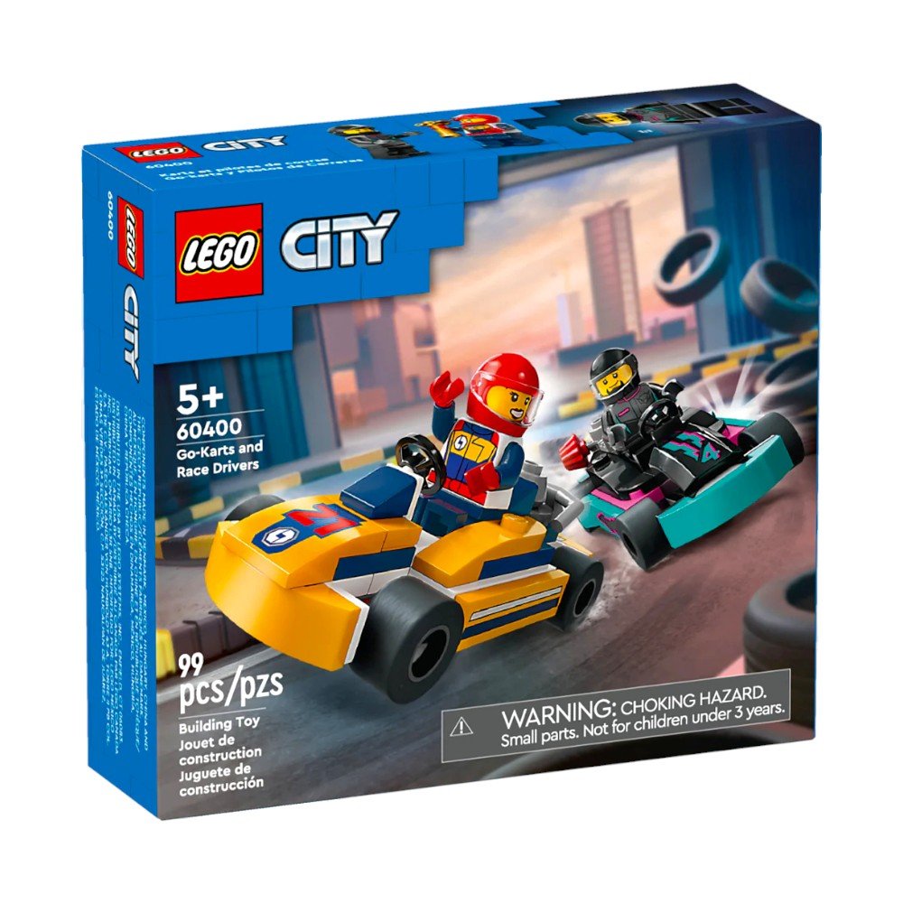 Bloques City LEGO / Go - karts y Pilotos de Carreras - Lego - Titan.com.pa - 673419386814