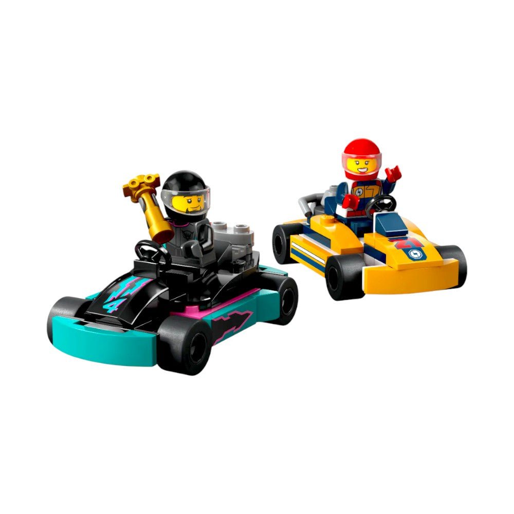 Bloques City LEGO / Go - karts y Pilotos de Carreras - Lego - Titan.com.pa - 673419386814