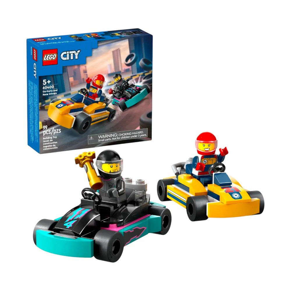 Bloques City LEGO / Go - karts y Pilotos de Carreras - Lego - Titan.com.pa - 673419386814
