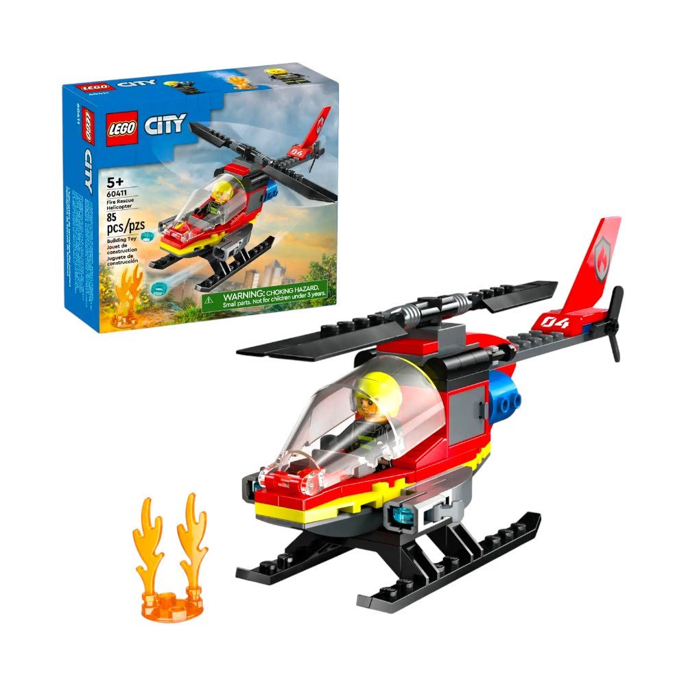Bloques City LEGO® Helicóptero Rescate Bombero - Lego - Titan.com.pa - 673419388863