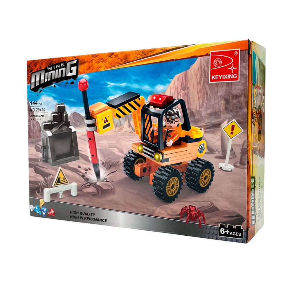 Bloques De 144 Pieza Mine Mining - Ausini - Titan.com.pa - 2100000688197