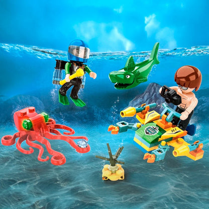 Bloques De 74 Pieza Sea Mining - AUSINI - Titan.com.pa - 2100000462698