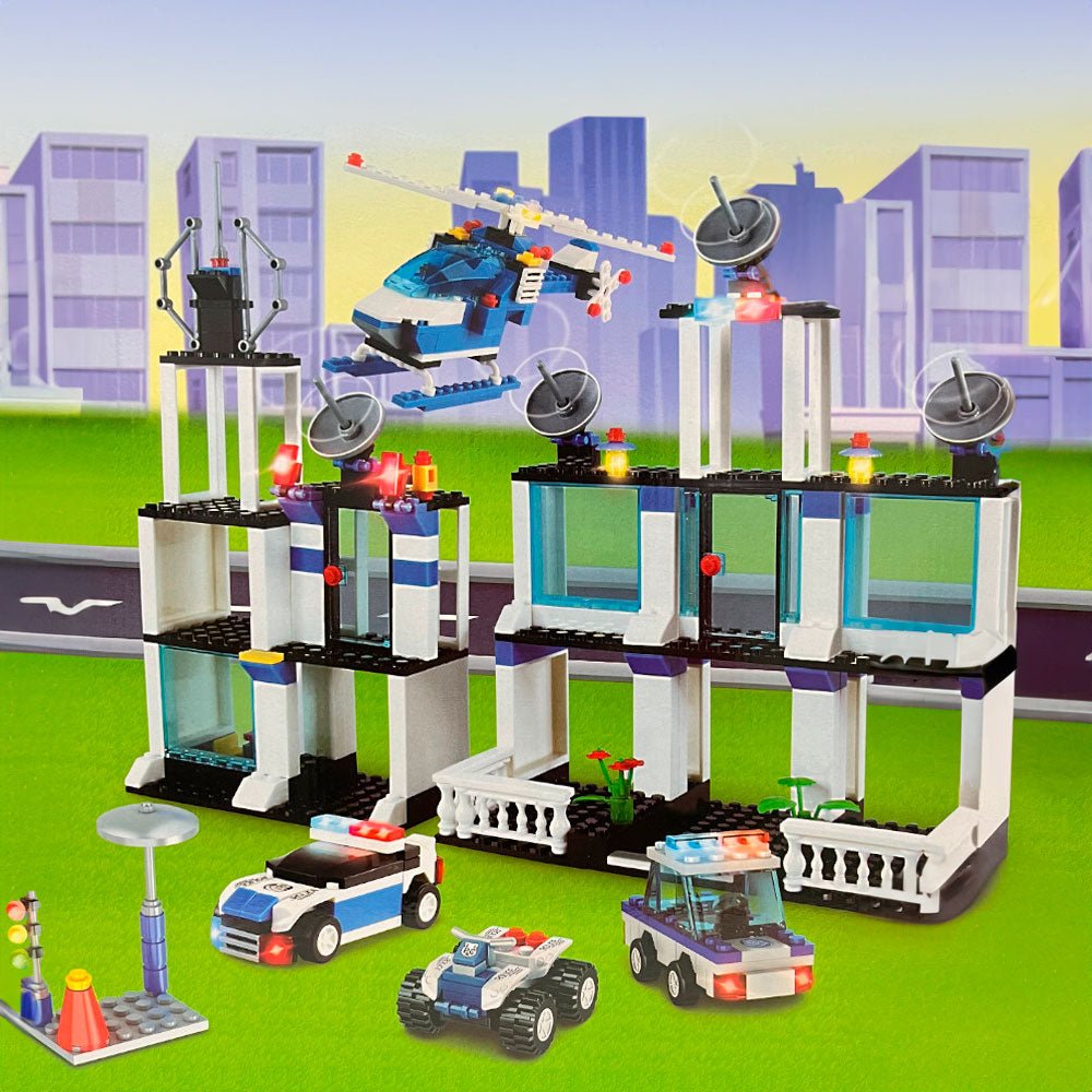 Bloques Estación De Policía De 443 Piezas - Cubic Adventure - Titan.com.pa - 2100000275366