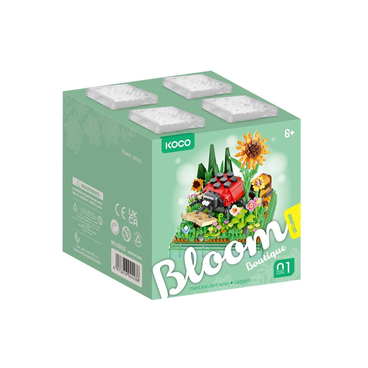Bloques Koco Insecto y Planta Mariquita - KOKO - 11090198