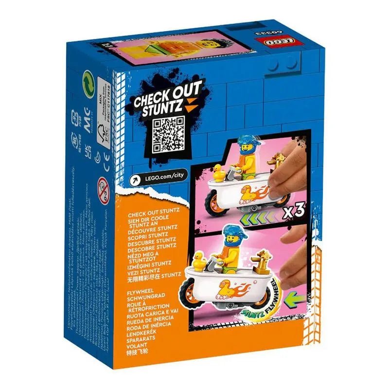 Bloques Lego City Moto Acrobática Bañera - Lego - Titan.com.pa - 673419359290