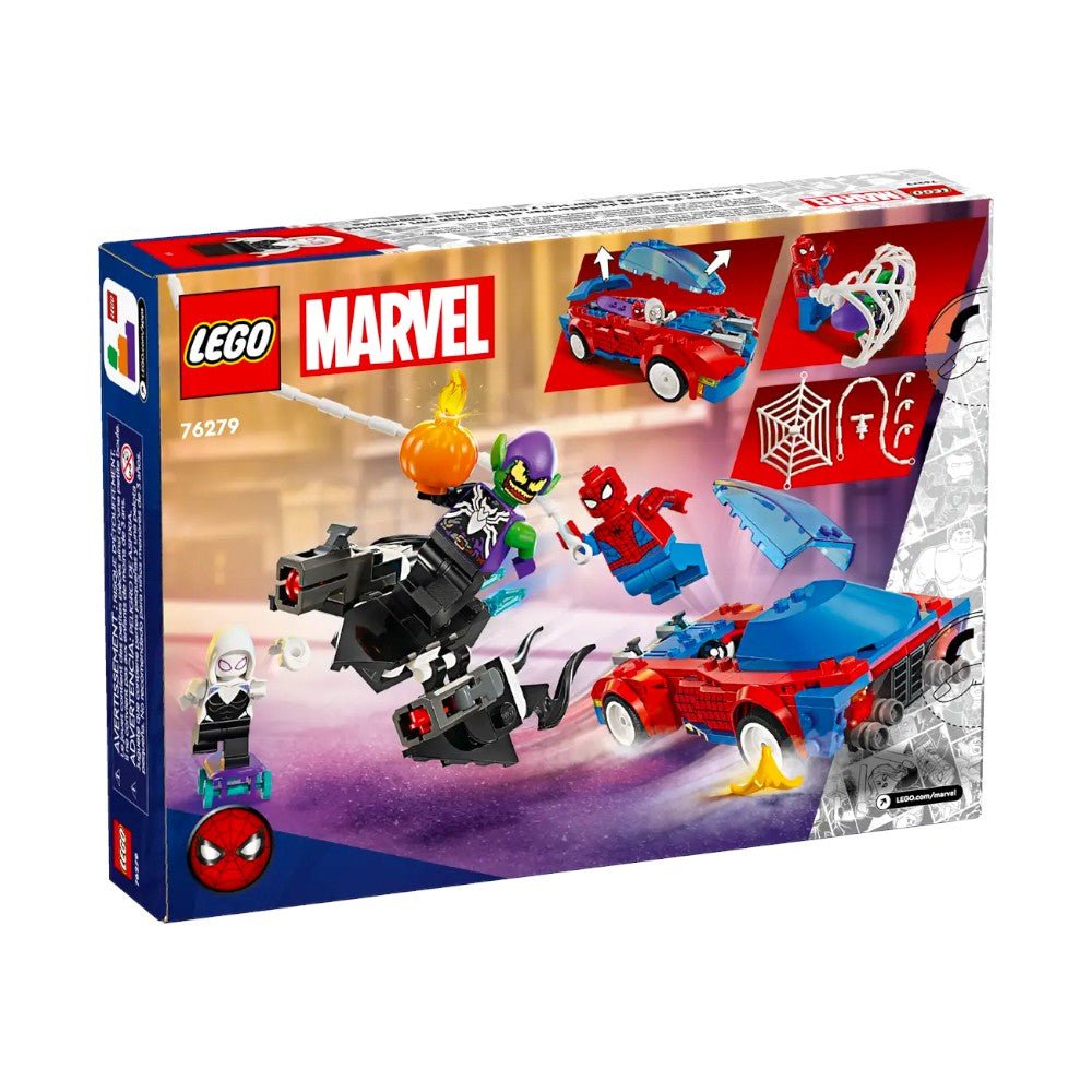 Bloques LEGO Coche de Carreras de Spider - Man y Duende Verde - Lego - Titan.com.pa - 673419390880