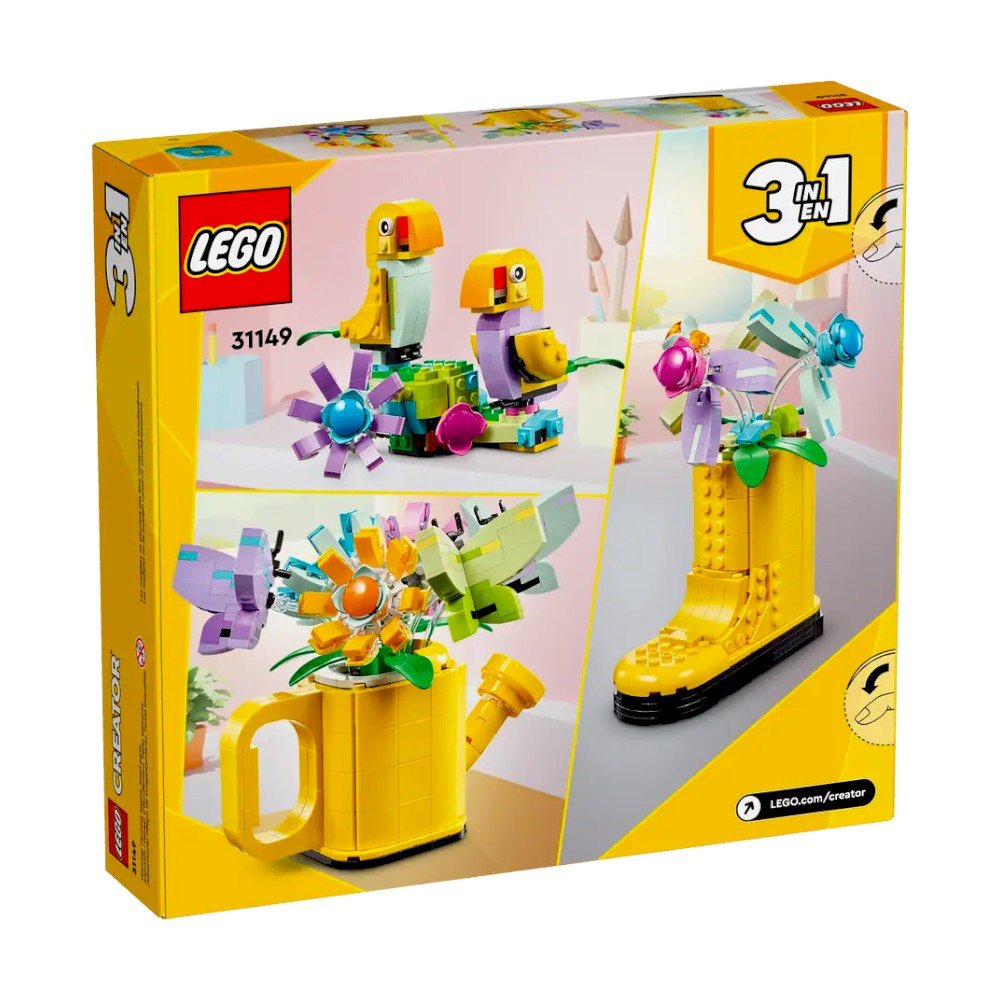 Bloques LEGO Creator 3 en 1 / Flores En Regadera - Lego - Titan.com.pa - 673419388634