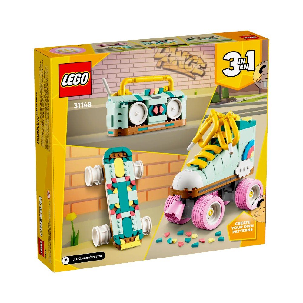 Bloques LEGO Creator 3 en 1 / Patín Retro - Lego - Titan.com.pa - 673419388627