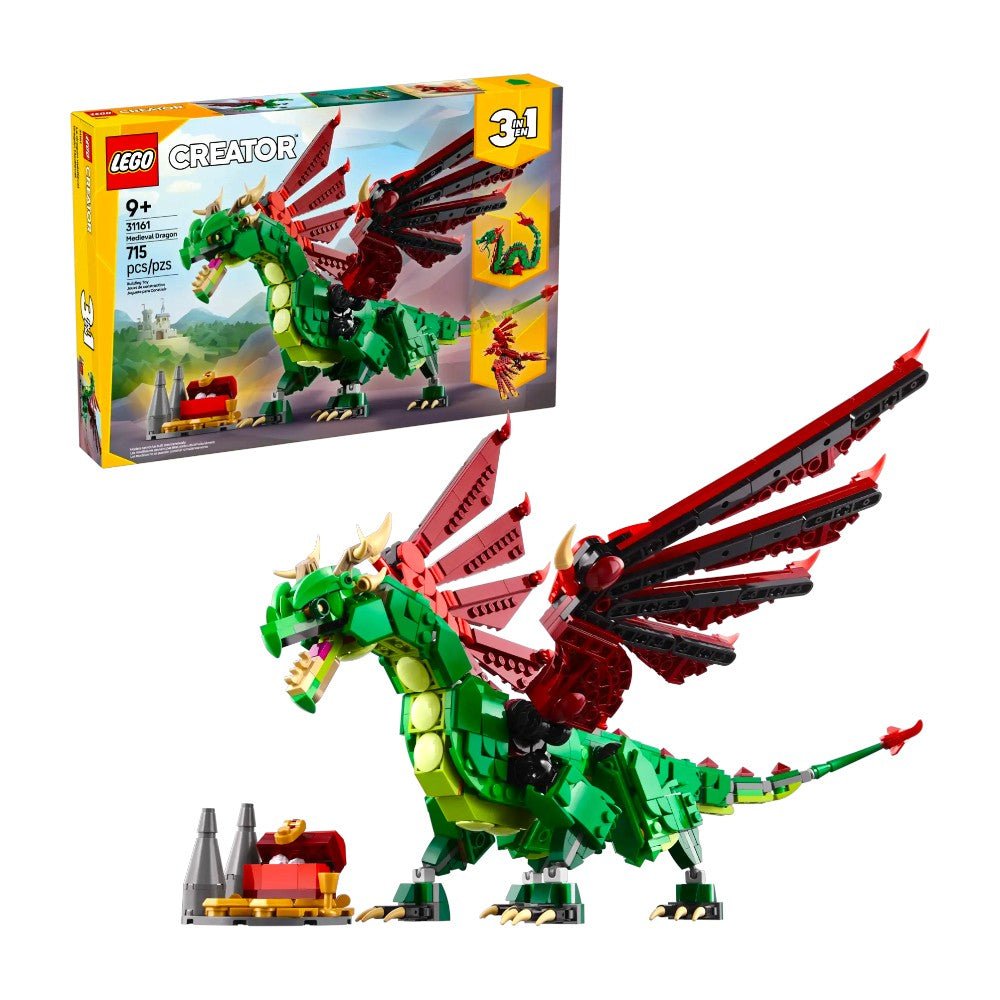 Bloques LEGO Dragón Medieval - Lego - Titan.com.pa - 673419407144