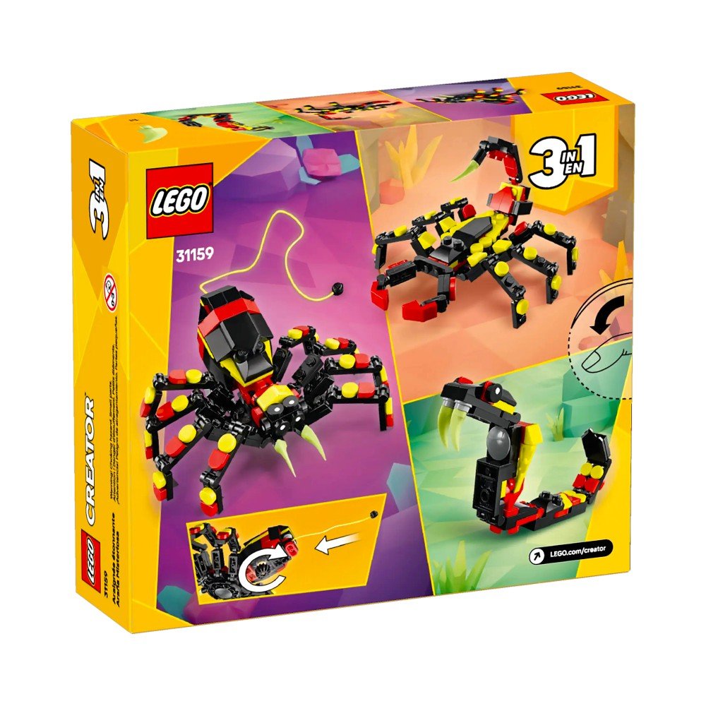 Bloques LEGO Fauna Salvaje: Araña Misteriosa - Lego - Titan.com.pa - 673419407120