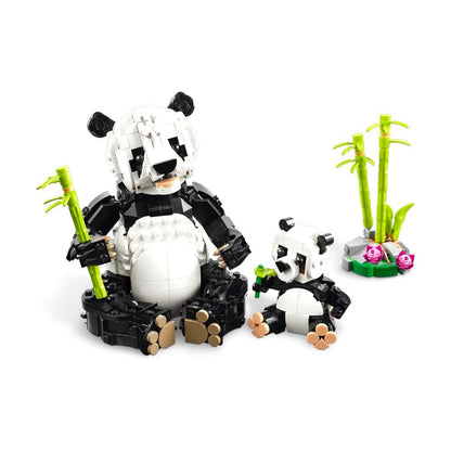 Bloques LEGO Fauna Salvaje: Familia de Pandas - Lego - Titan.com.pa - 673419407182