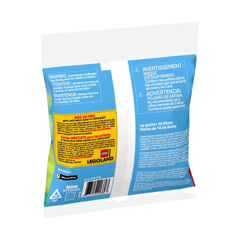 Bloques LEGO Fiesta del Té de Bluey 30687 - Lego - Titan.com.pa - 673419406697