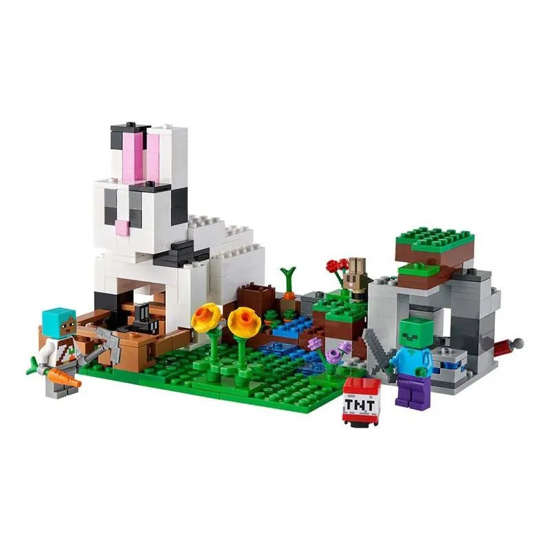 Bloques Lego Minecraft el Rancho de Los Conejos - Lego - Titan.com.pa - 673419358521