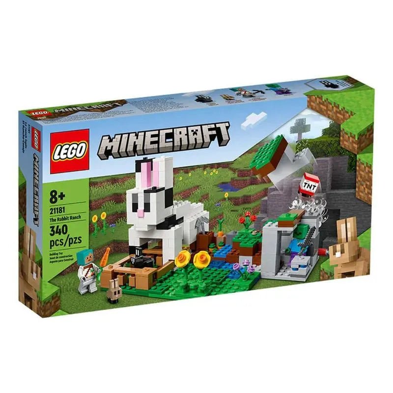 Bloques Lego Minecraft el Rancho de Los Conejos - Lego - Titan.com.pa - 673419358521