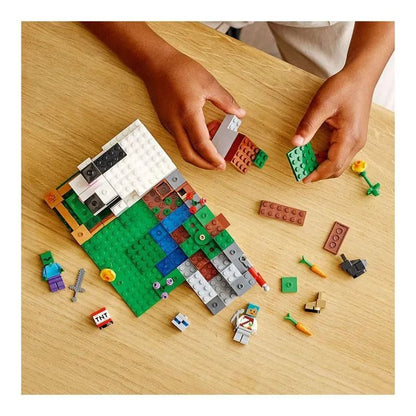 Bloques Lego Minecraft el Rancho de Los Conejos - Lego - Titan.com.pa - 673419358521