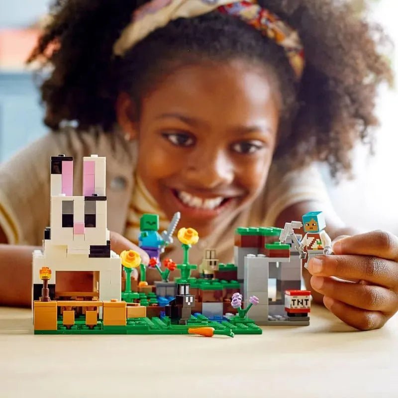 Bloques Lego Minecraft el Rancho de Los Conejos - Lego - Titan.com.pa - 673419358521