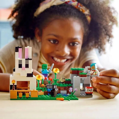 Bloques Lego Minecraft el Rancho de Los Conejos - Lego - Titan.com.pa - 673419358521