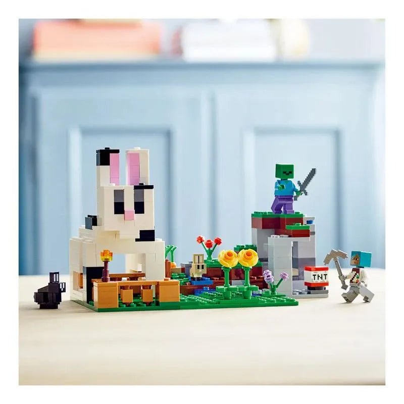 Bloques Lego Minecraft el Rancho de Los Conejos - Lego - Titan.com.pa - 673419358521
