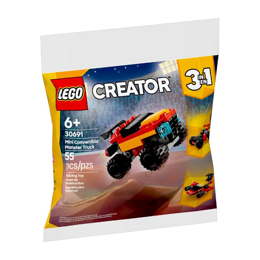 Bloques LEGO Mini Camioneta Monstruo Convertible - Lego - Titan.com.pa - 673419406901