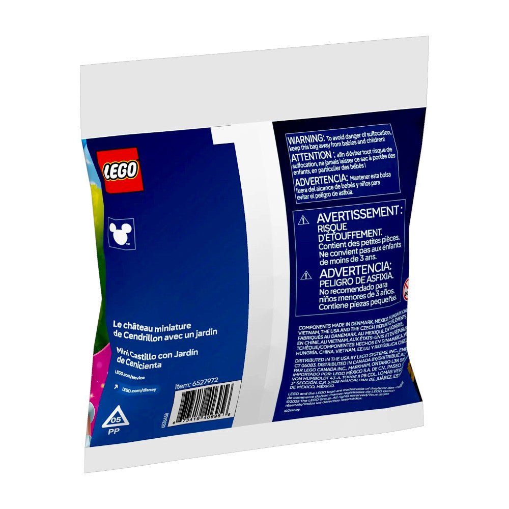 Bloques LEGO Mini Castillo Con Jardín de Cenicienta - Lego - Titan.com.pa - 673419406956