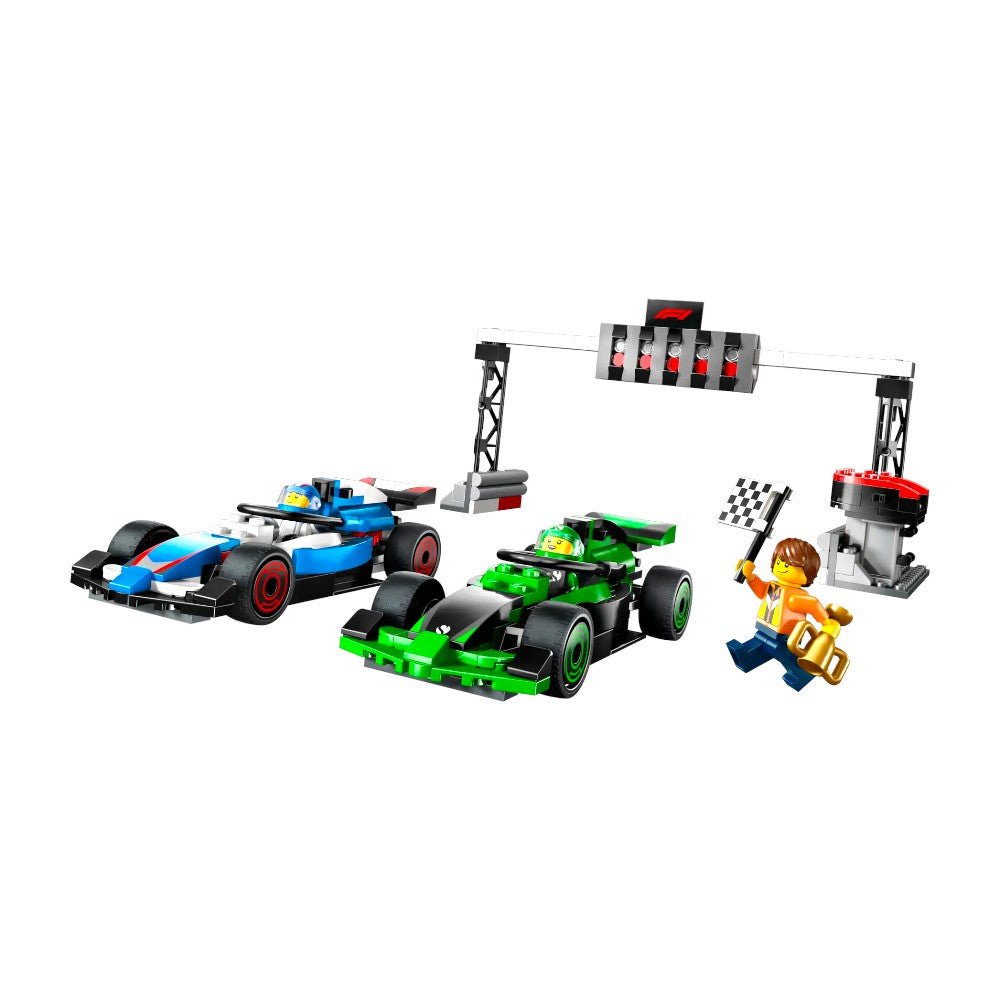 Bloques LEGO Parrilla de F1 con Autos de Carreras VCARB y Sauber - Lego - Titan.com.pa - 673419409704