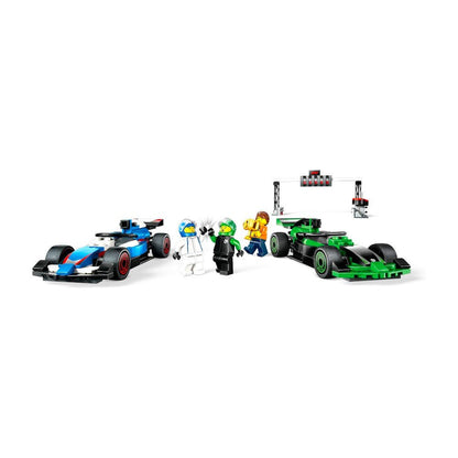 Bloques LEGO Parrilla de F1 con Autos de Carreras VCARB y Sauber - Lego - Titan.com.pa - 673419409704