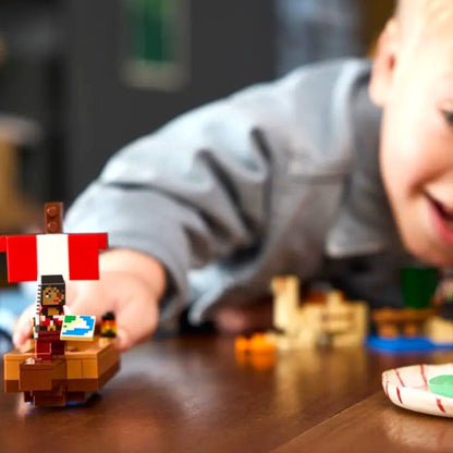 Bloques Minecraft LEGO / El Viaje en el Barco Pirata - Lego - Titan.com.pa - 673419388535