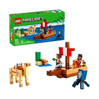 Bloques Minecraft LEGO / El Viaje en el Barco Pirata - Lego - Titan.com.pa - 673419388535