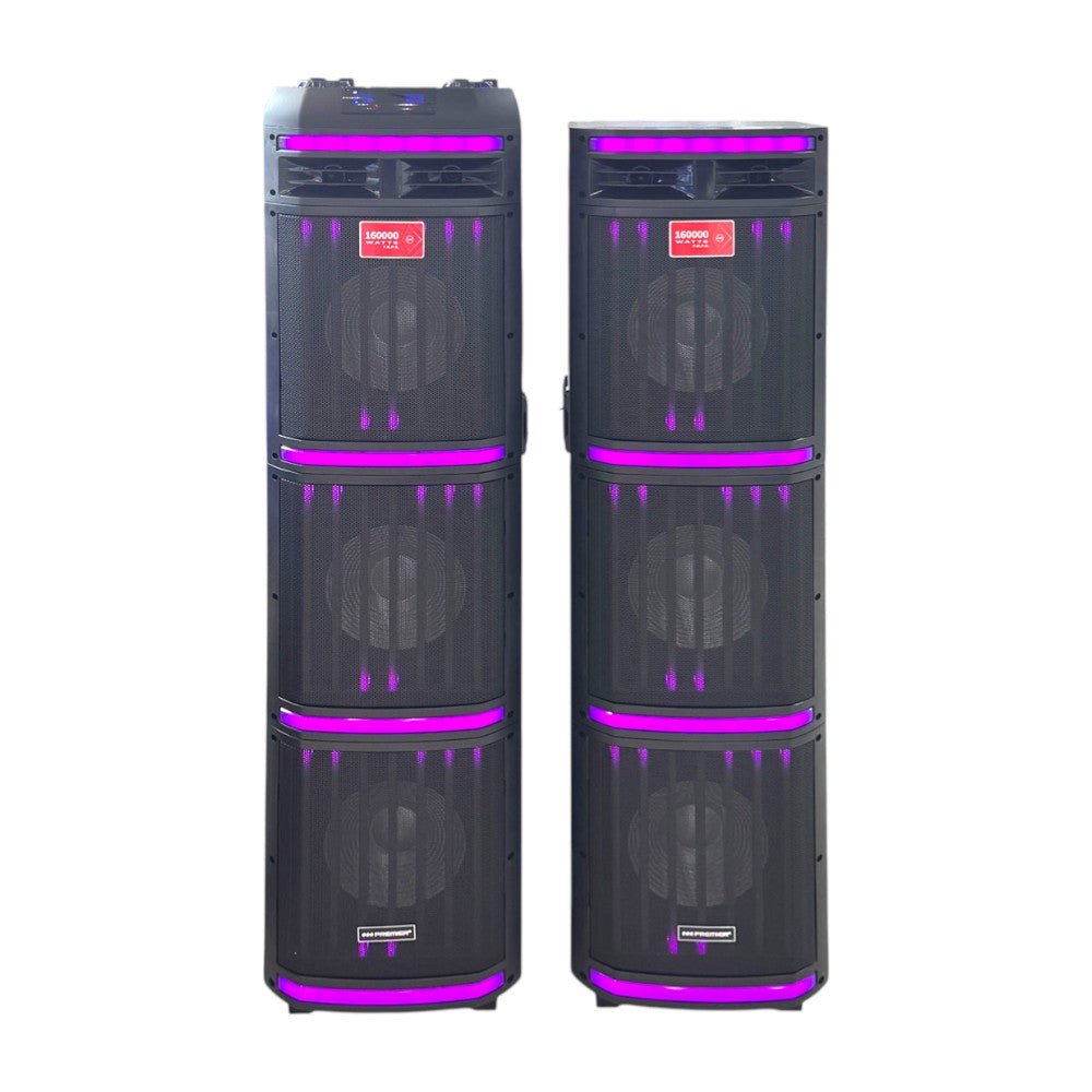 Bocina Activa Premier 10"X3 / BT/FM/USB - Premier - Titan.com.pa - 7453094303404